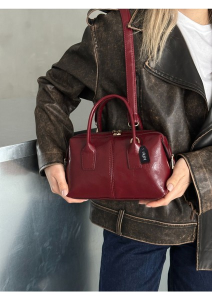 Jennie Model Bordo Kadın El Ve Omuz Çantası indirimleri