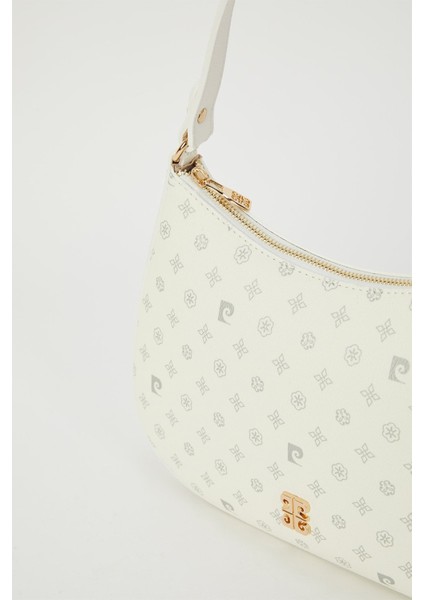 Beyaz Monogram Kadın Omuz Çantası 05PO23Y1724 indirimleri