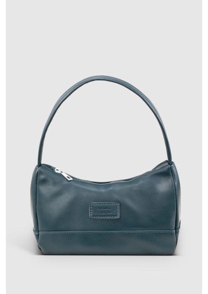 Kadın Petrol Yeşili Baguette Çanta 197
