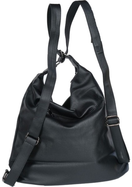 Kadın Siyah Yumuşak Deri Sırt Omuz Ve Çapraz Çanta modelleri