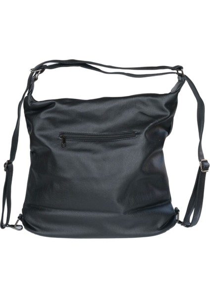 Kadın Siyah Yumuşak Deri Sırt Omuz Ve Çapraz Çanta fırsatları