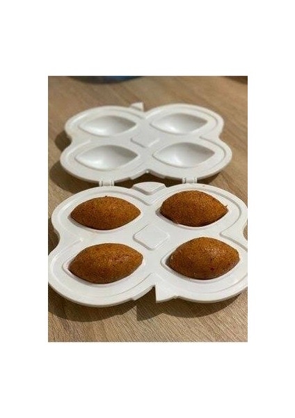Home 4'lü Içli Köfte Şekillendirme Aparatı & Içli Köfte Kalıbı