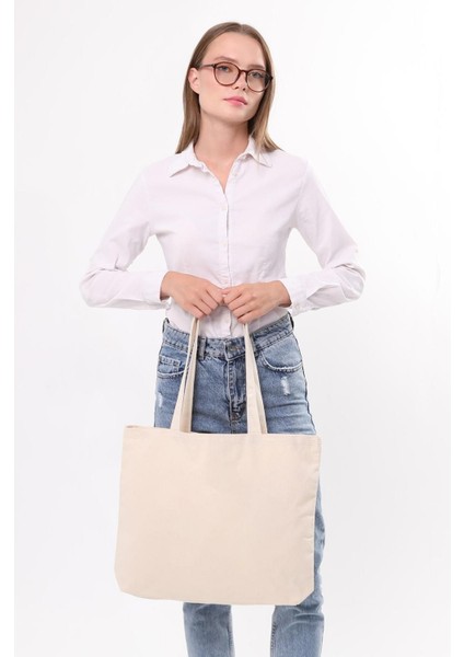 Kanvas Alt Körüklü Yatay Bez Çanta fırsatları