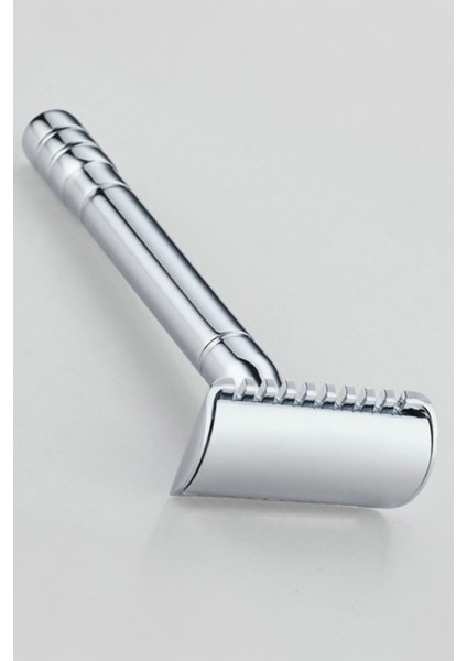 Shave S6 Full Metal Manuel Tıraş Makinesi + F10 Tıraş Fırça + Kase + 5 Adet Yaprak Jilet