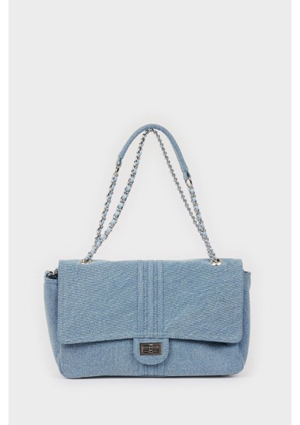 Kadın Jean Görünümlü Omuz Çantası E3723axns