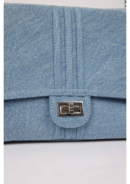 Kadın Jean Görünümlü Omuz Çantası E3723axns fırsatları