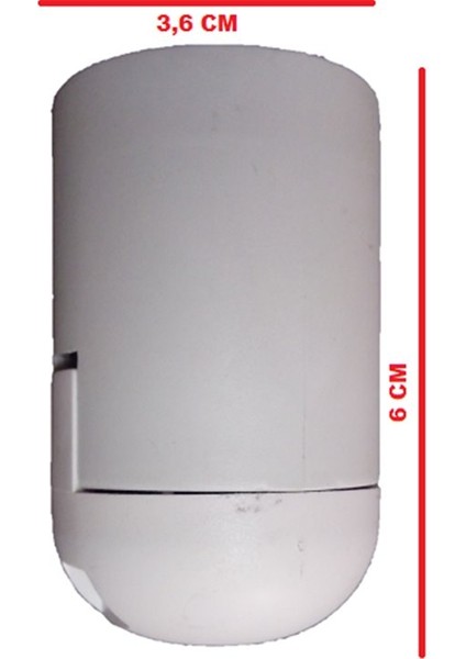 E-27 Düz Beyaz Geçmeli Duy 3 Adet 1111-31