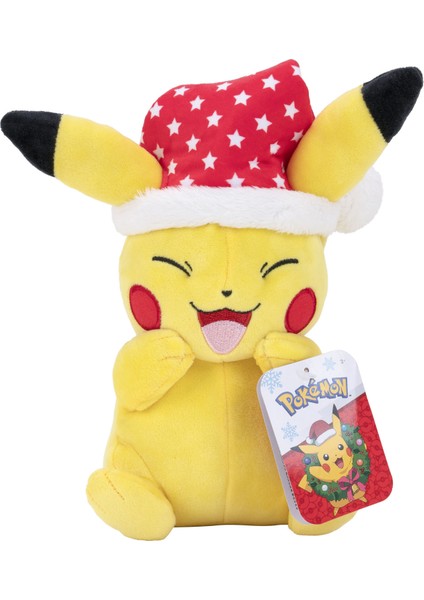 Pelüş Figür Noel Seri - Pikachu 20 cm