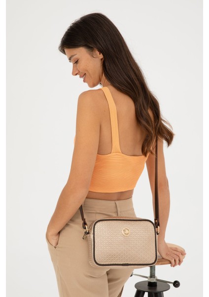 Kadın Sarı Çapraz Çanta 50293694-Vr096