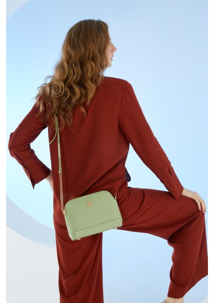 Defne Yeşili Floater Kadın Omuz Çantası 05PO22Y1529