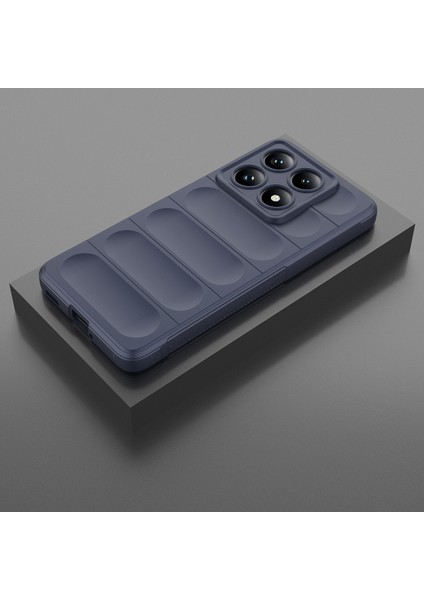 Xiaomi 14T Pro Kılıf Esnek TPU Oyuklu Arka Yüzey Tasarımlı Zore Etnik Silikon Kapak