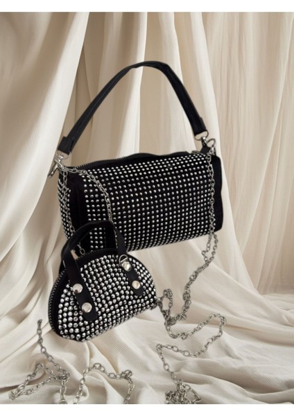 Ikili Taşlı Çanta