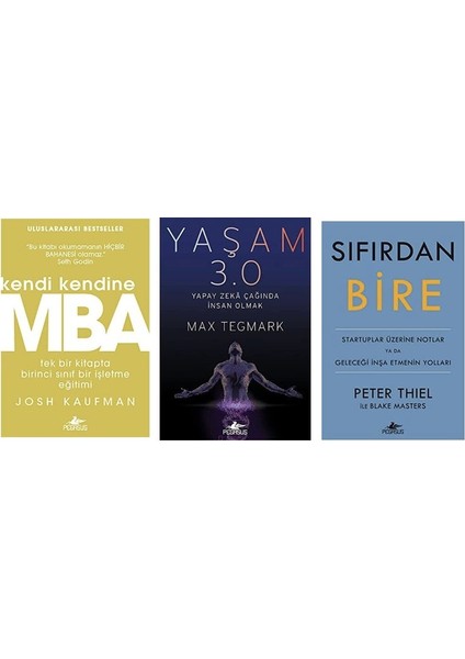 Mba + Yasam 3.0 Yapay Zeka Cagında Insan Olmak + Sıfırdan Bıre = 3 Set