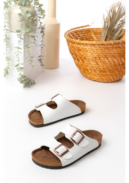 Unisex Çift Tokalı Terlik Konforlu Ev Dışarı & Terliği modelleri