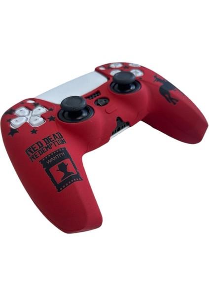 Ps5 Dualsense Red Dead Desenli Koruyucu Silikon Kılıf modelleri