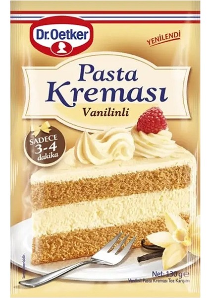 Dr. Pasta Kreması 130 gr Vanilinli x 4 Adet fiyatları