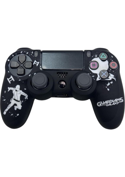 Ps4 Dualshock Joystick Koruyucu Galax Desenliy Desenli Silikon Kılıf