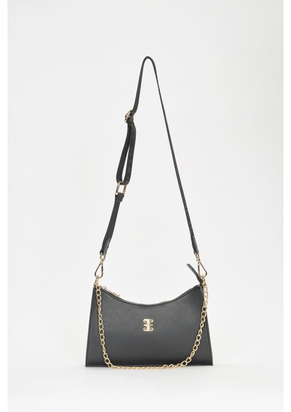 Siyah Kadın Omuz Çantası 05PO22Y1565 fiyatları