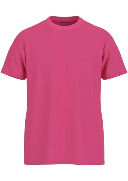 Erkek Pembe Basic Tişört