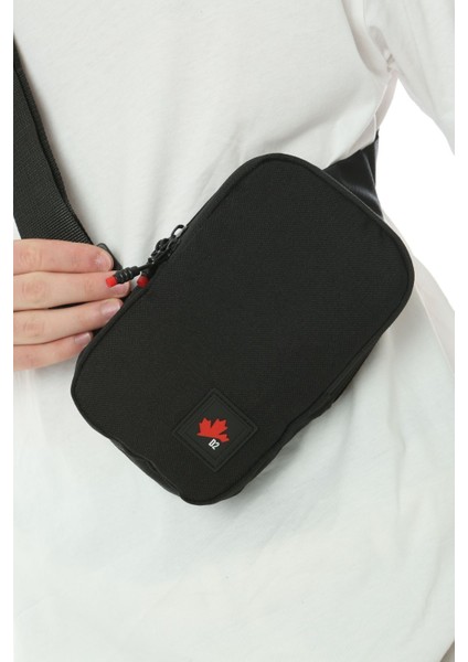 Erkek Siyah Renk Su Geçirmez Günlük Spor Çapraz Ayarlanabilir Askılı Astarlı Göğüs Çapraz Omuz Çant fiyatları