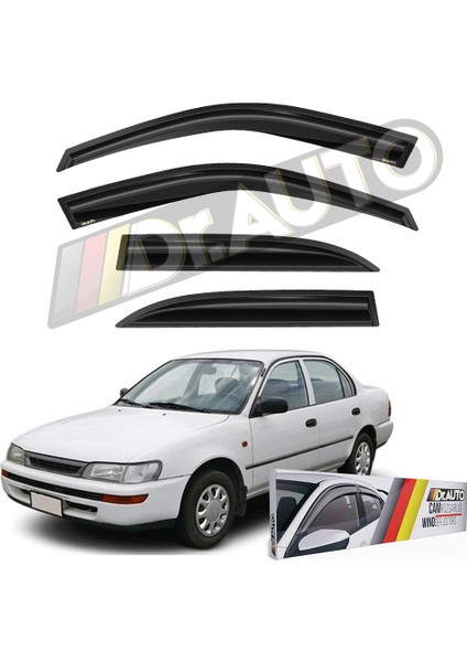 Toyota Corolla 1993-1998 Cam Rüzgarlığı 4lü