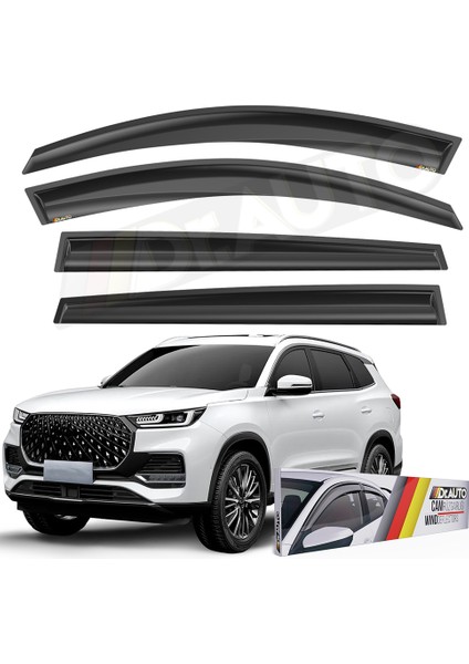 Chery Tiggo 8 Cam Rüzgarlığı 4lü