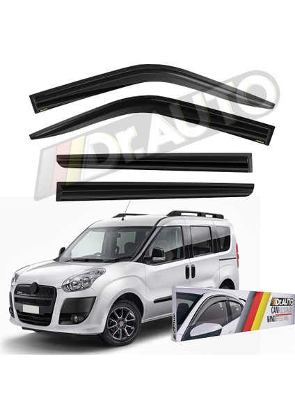 Fiat Doblo 2010-2023 Arası Cam Rüzgarlığı 4lü