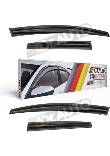 Honda Jazz 2012-2014 Cam Rüzgarlığı 4 Lü