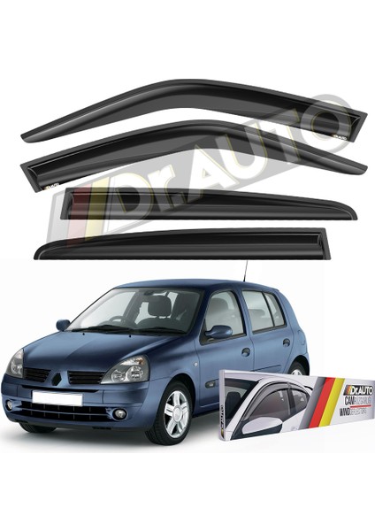 Renault Clio 2 1998-2008 Arası Sedan Hb Cam Rüzgarlığı 4lü