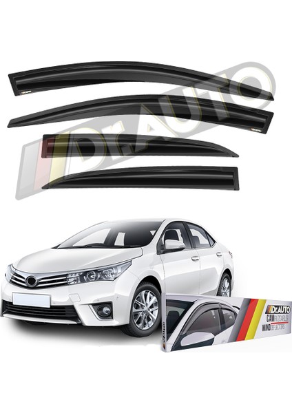 Toyota Corolla 2013-2018 Cam Rüzgarlığı 4lü