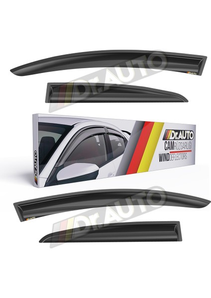 Citroen C3 2003-2009 Hb Cam Rüzgarlığı 4lü modelleri