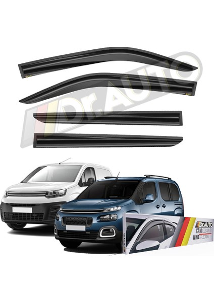 Citroen Berlingo 2009-2018 Arası Cam Rüzgarlığı 2li