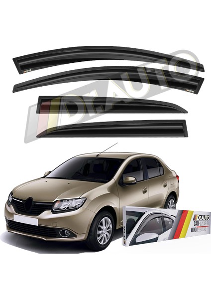 Renault Clio Symbol 2013-2020 Cam Rüzgarlığı 4lü