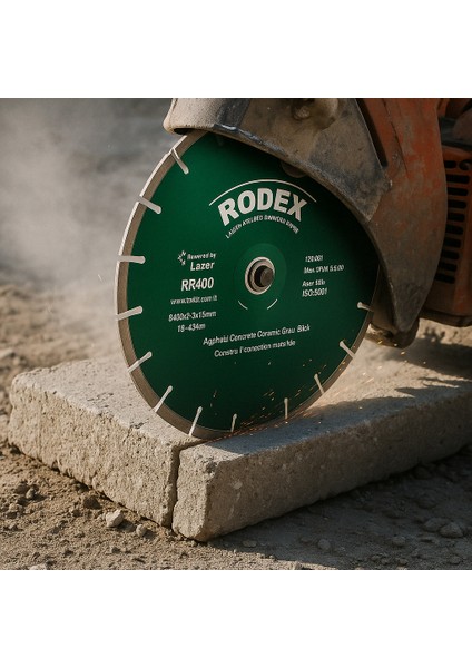 RRR400 Elmas Beton Kesme Diski 400 mm