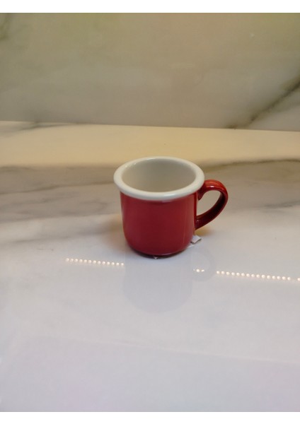Md Verona Kahve Fincanı 5,5 cm 130ML Kırmızı