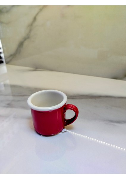 Md Verona Kahve Fincanı 5,5 cm 130ML Kırmızı fiyatları