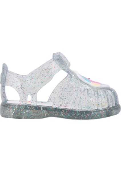 Tobby Unicornio Kız Çocuk Şeffaf Sandalet S10341-386