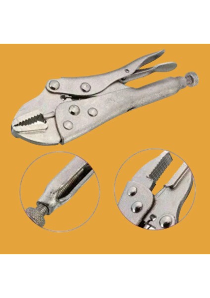 10" Inç 250 mm Eğimli Ayarlı Ayarlanabilir Metal Çelik Pense Çok Amaçlı Pense Mengene Sıkma Sökme El Aleti fırsatları