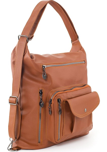 Kadin Taba Sırt Ve Kol Yıkanma Deri Çanta