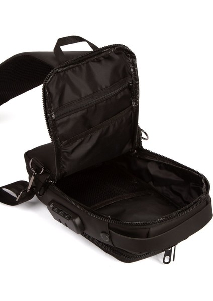 Hırsızlık Önleyici Şifreli Kilitli Usb Girişli Göğüs Omuz Çantası Body Bag indirimleri