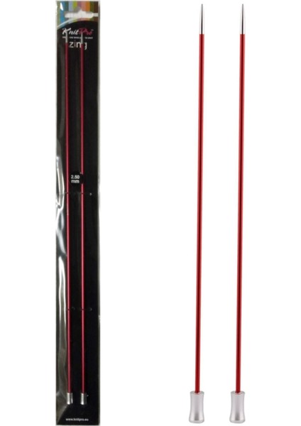 Knitpro Zing 35 cm 2,50MM Örgü Şişi