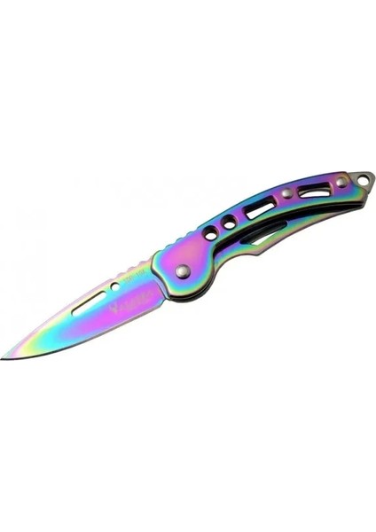 Populermarketim - SDR-10X Gökkuşağı Çakı 15,5 cm Manuel, Kemerlikli