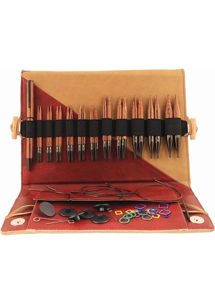 Ginger Premium Çantalı Değiştirilebilir Misinalı Kısa Şiş Seti 11’li Tam Set modelleri