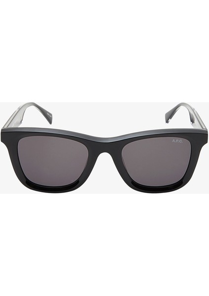 John Unisex Güneş Gözlüğü, Asetat & Metal Çerçeve, Apc Logolu, %100 Uva/uvb Koruma
