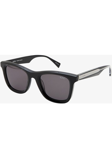 John Unisex Güneş Gözlüğü, Asetat & Metal Çerçeve, Apc Logolu, %100 Uva/uvb Koruma