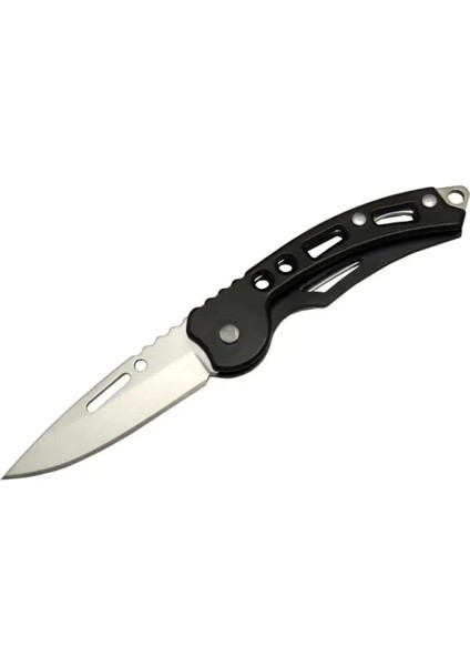 Populermarketim - Sdr 10BK Siyah Çakı 15 cm Manuel, Kemerlikli