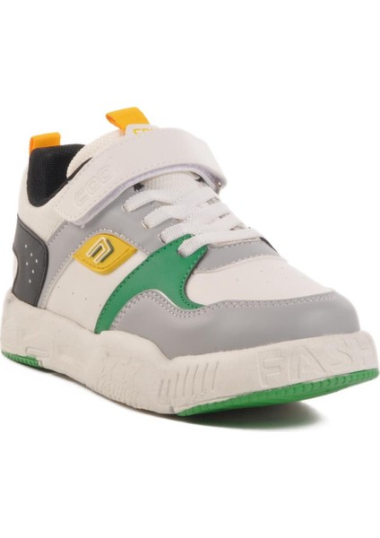 Yeşil Cırtlı Erkek Çocuk Spor Ayakkabı Prax F