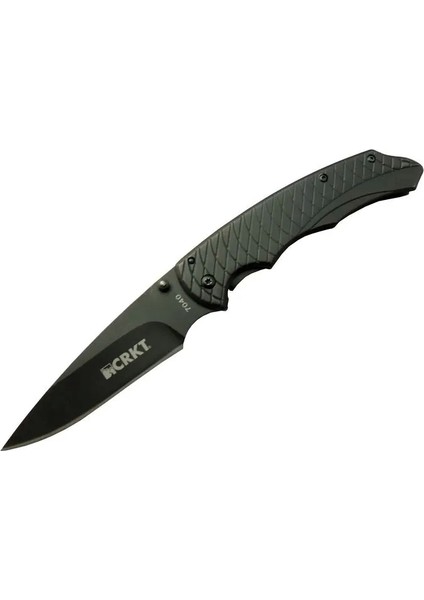Populermarketim - Crkt Cr 7040 Siyah Kamp / Outdoor Çakı 22CM - Manuel, Kemerlikli, Kutulu