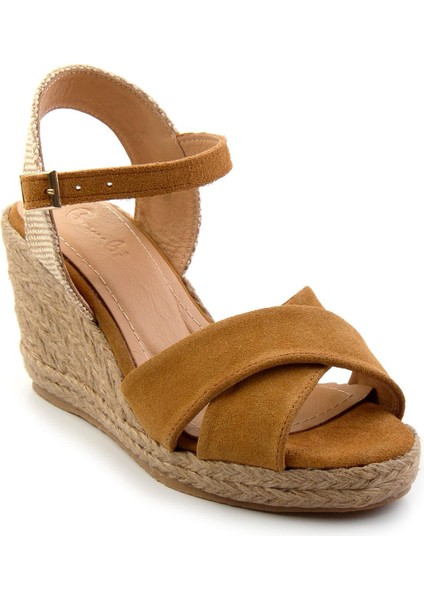 Taba Kadın Dolgu Topuklu Ayakkabı K05718070702 fiyatları