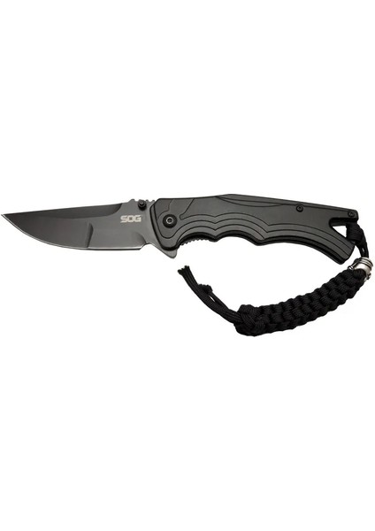 Populermarketim - Tighe Fifhter Brt 863BK Siyah Kamp Çakı 21CM - Yarı Otomatik, Ipli, Kemerlikli